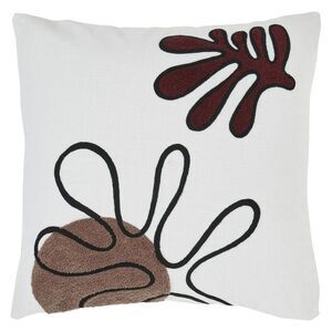 Renwil Erin White/Multi Decorative Pillow 20" x 20" - NWT $166